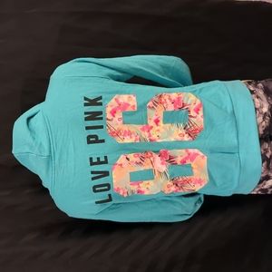 Victoria secret Pink zip up hoodie jacket